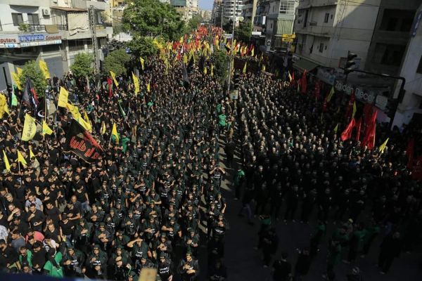 صور من مسيرة العاشر من محرم في الضاحية الجنوبية